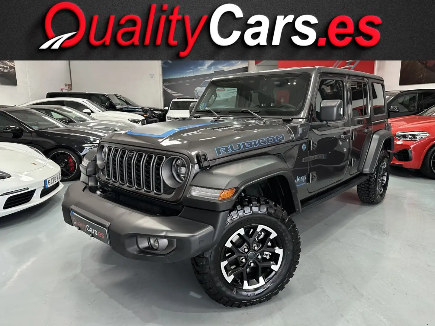 Jeep Wrangler Unlimited 2.0 4xe Rubicon 8ATX 280KW Gris - 1
