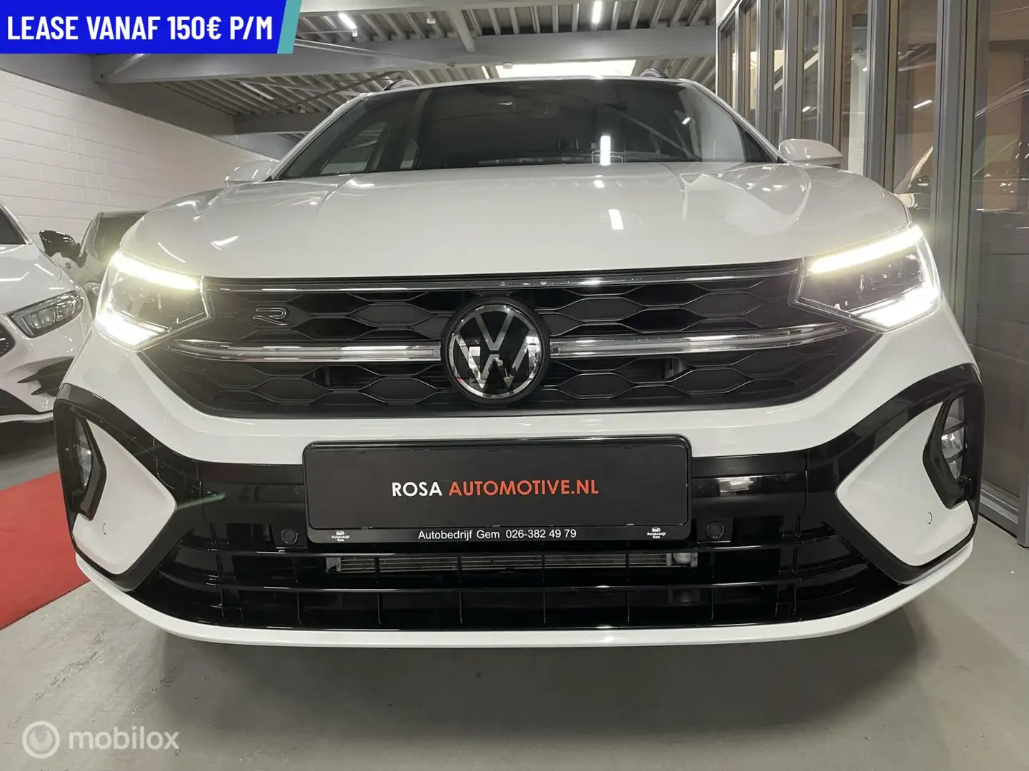 Volkswagen Taigo 1.5 TSI R-Line DSG INC BTW LED XENON NAVI VIRTUAL Wit - 2