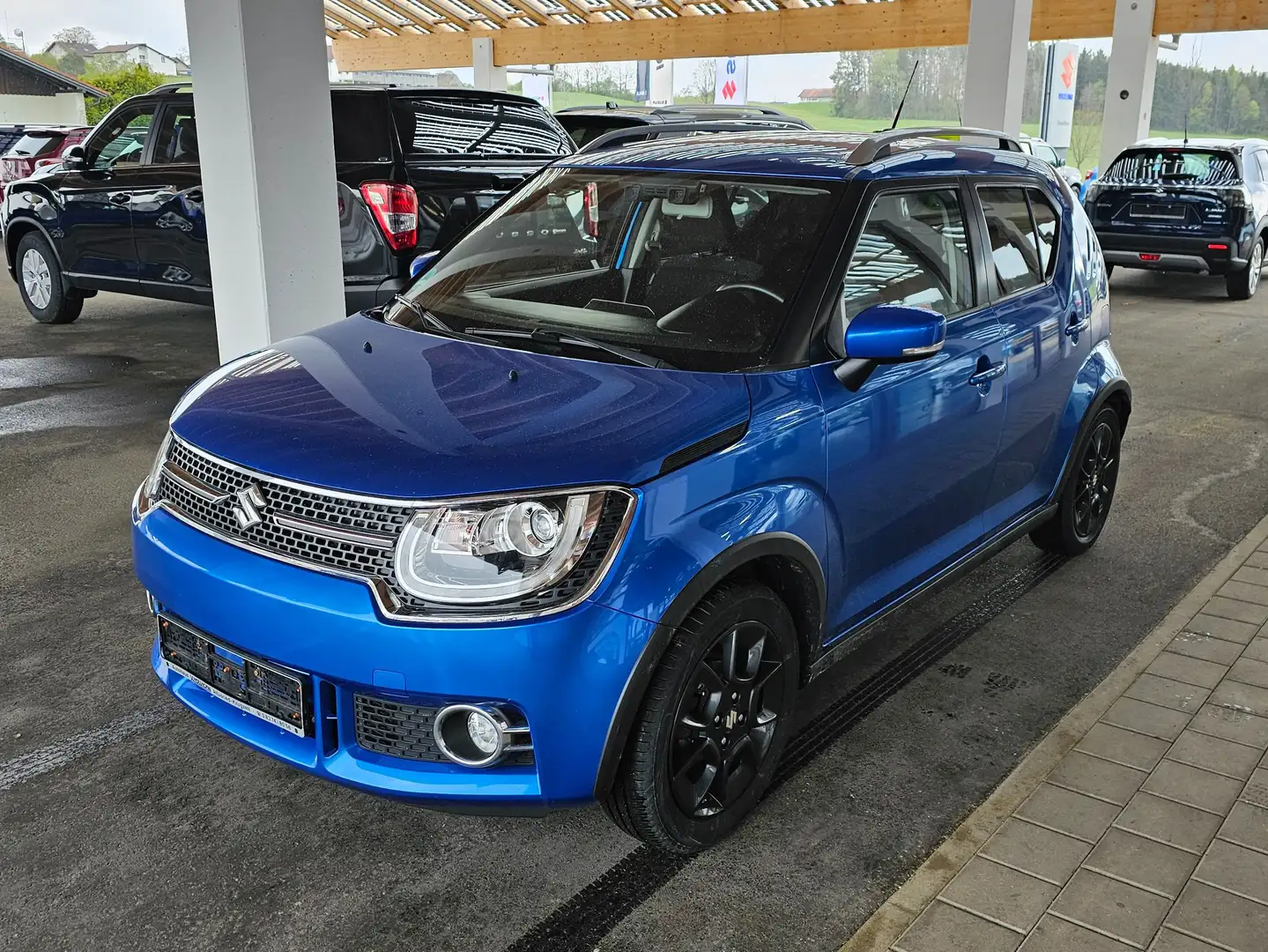 Suzuki Ignis Comfort+ 4x4 Klima, SHZ, 8-fach (im Auftrag) Blauw - 1