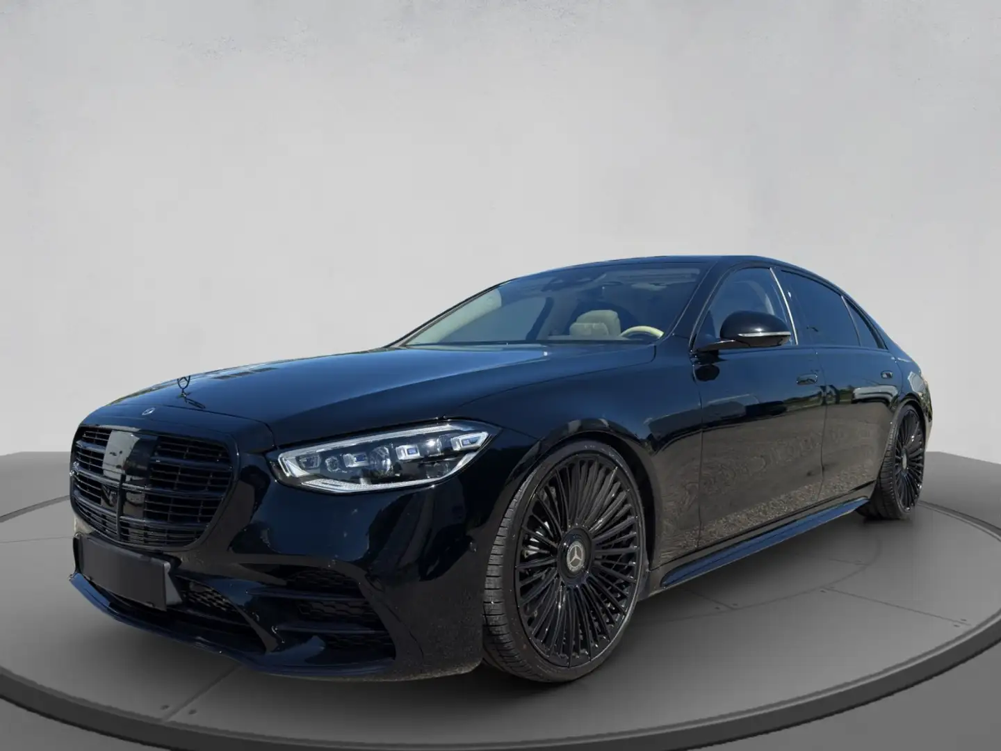 Mercedes-Benz S 580 4MATIC (L) Leder Fond Ent. Chauffeur Massag Noir - 2