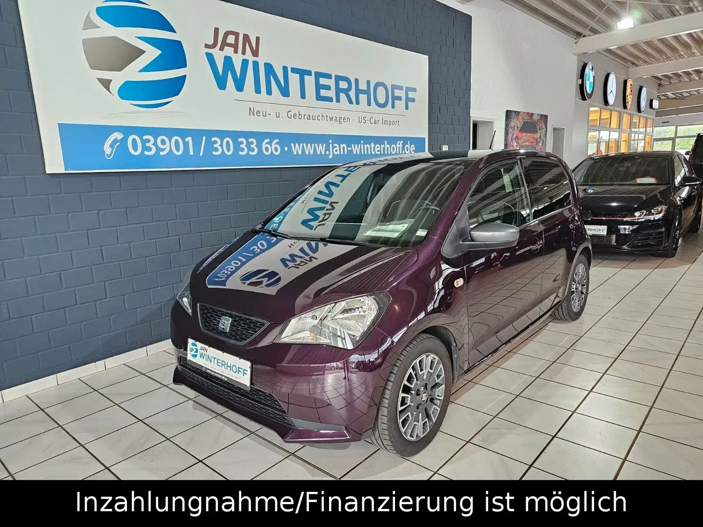 SEAT Mii 1.0 TSI Chic SITZHEIZUNG ALUFELGEN BLUETOOTH Violett - 1