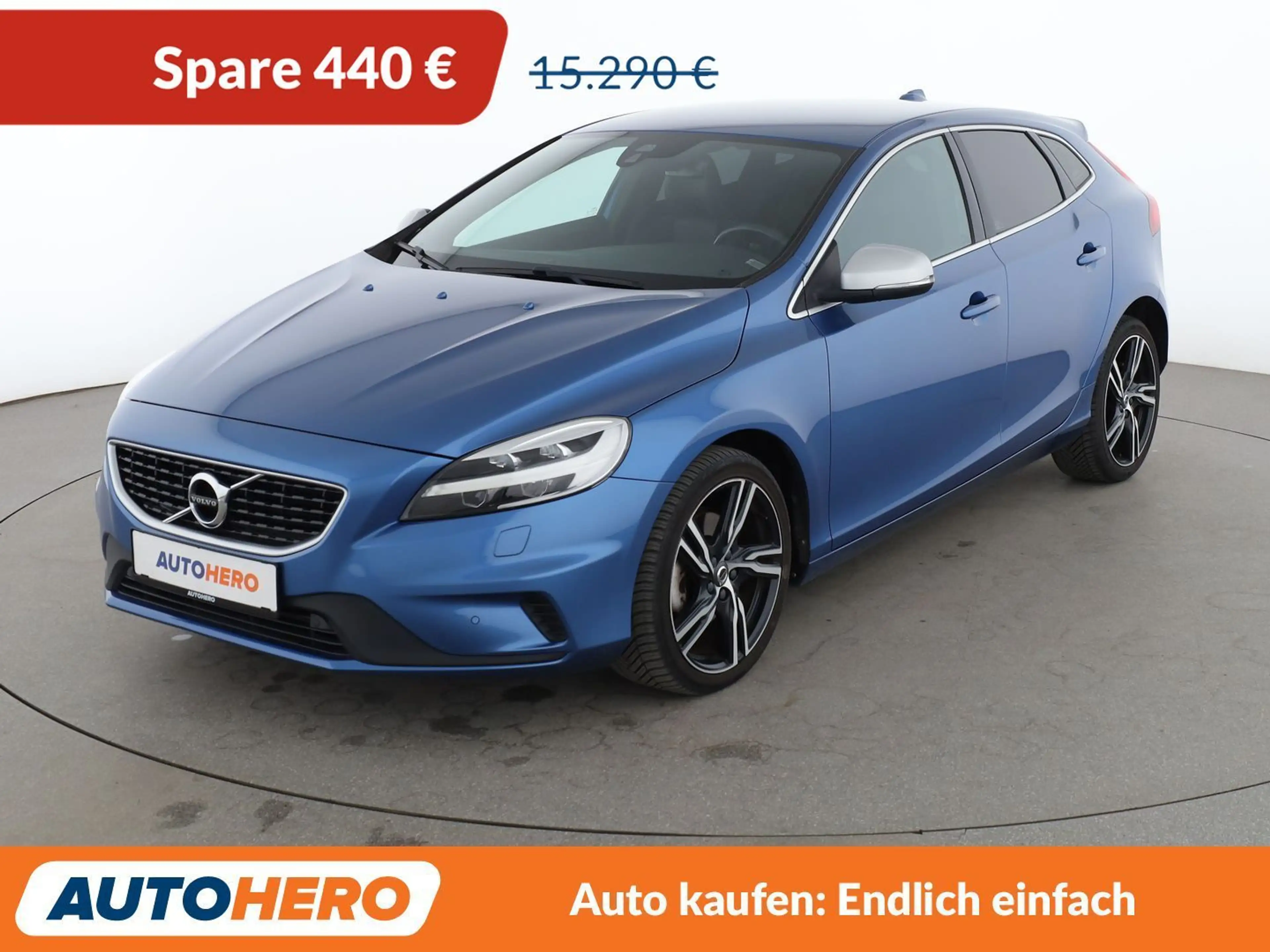 Volvo V40 2.0 T3 R-Design *NAVI*LED*TEMPO*PDC*SHZ*