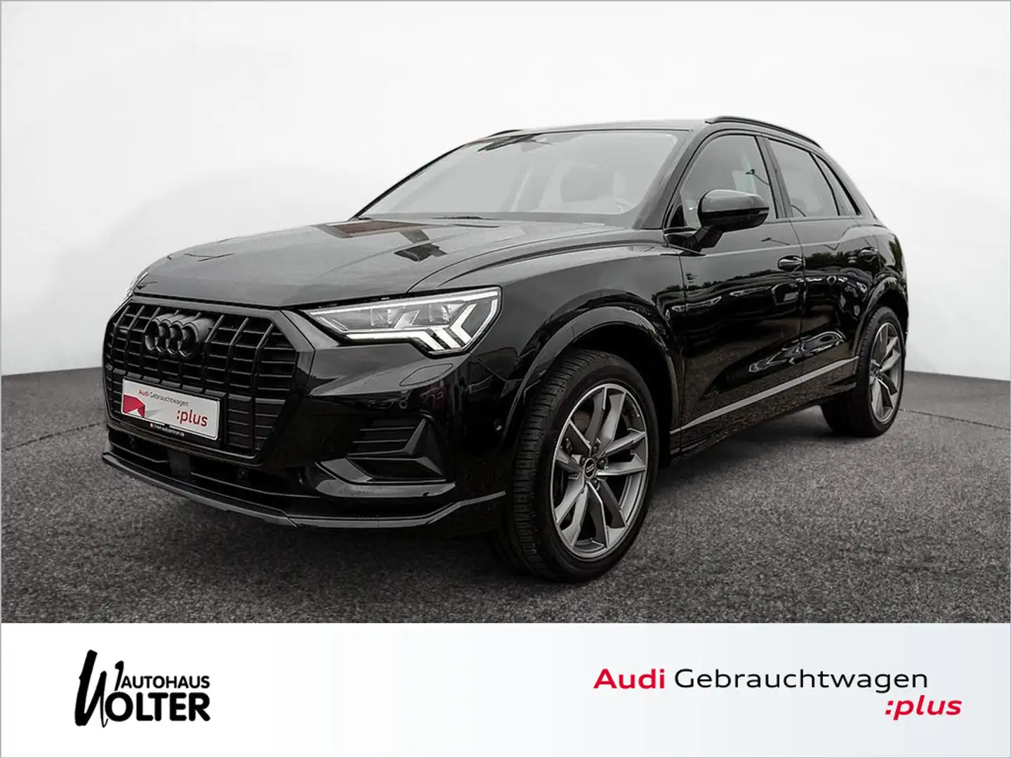 Audi Q3 40 TDI quattro advanced Matrix Pano Kam B& Negro - 1