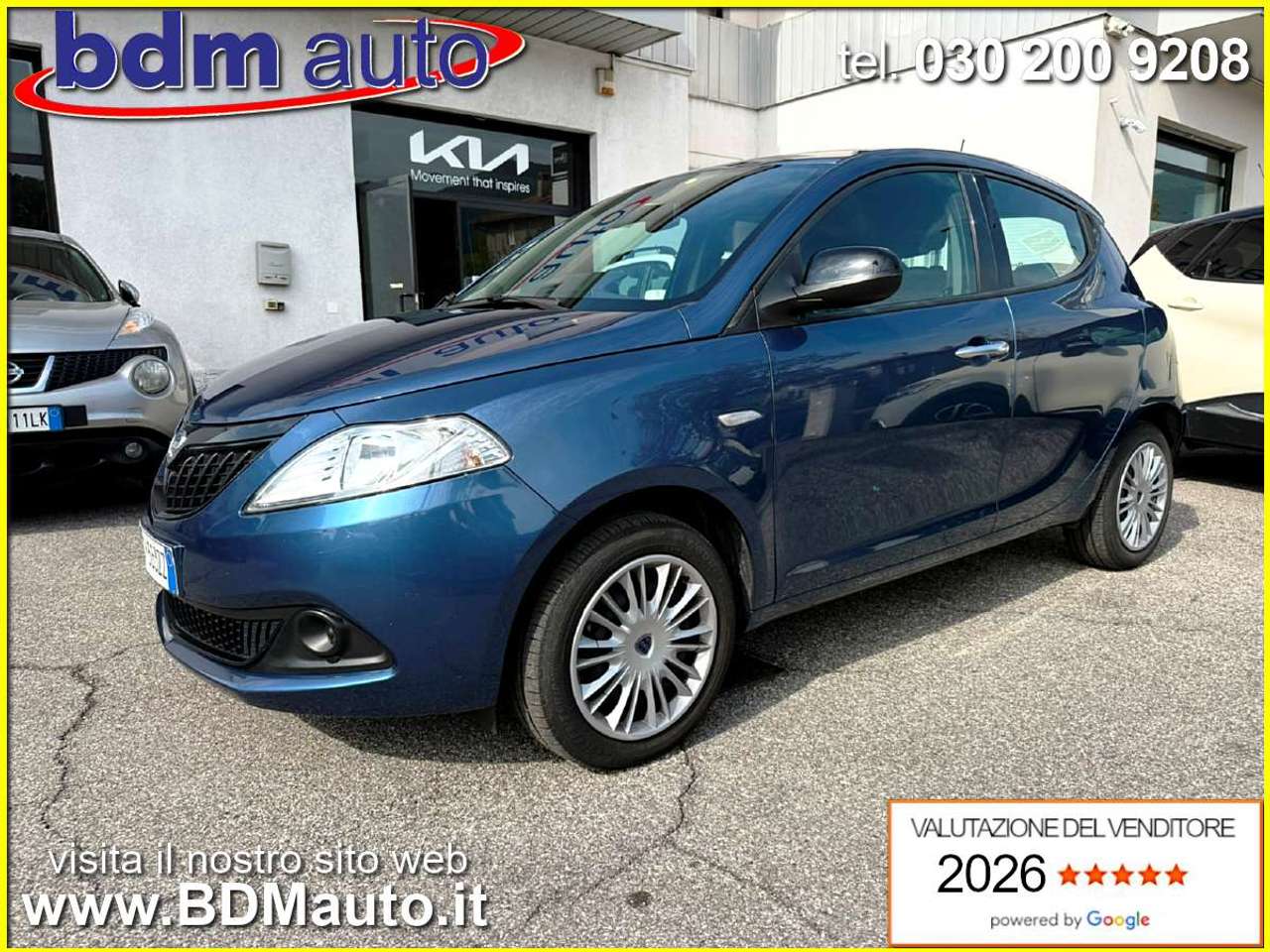 Lancia Ypsilon 1.0 firefly hybrid Silver s