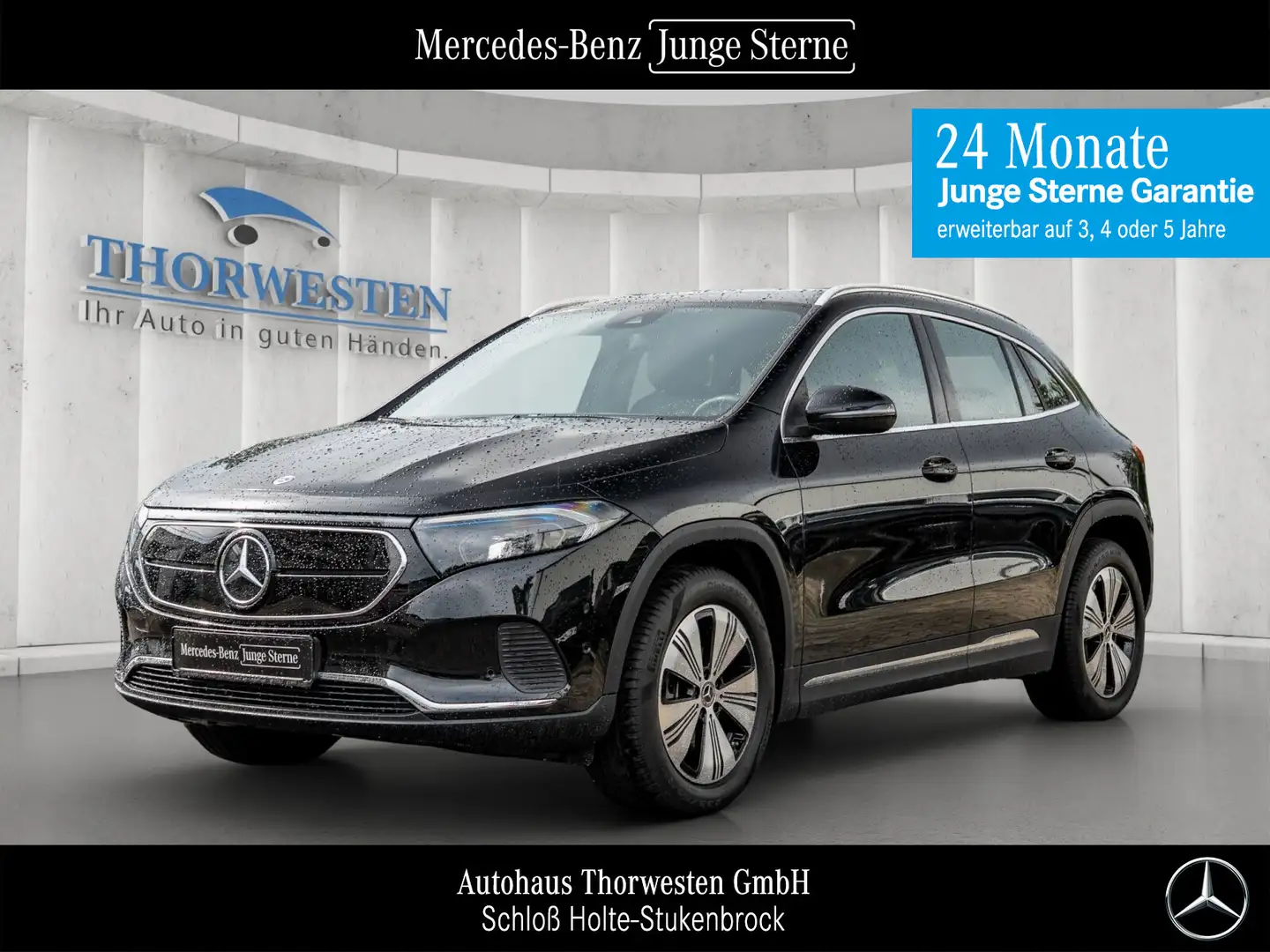 Mercedes-Benz EQA 300 EQA 300 4MATIC Progressive Advanced-Paket Easy-Pack Heckklappe Schwarz - 1