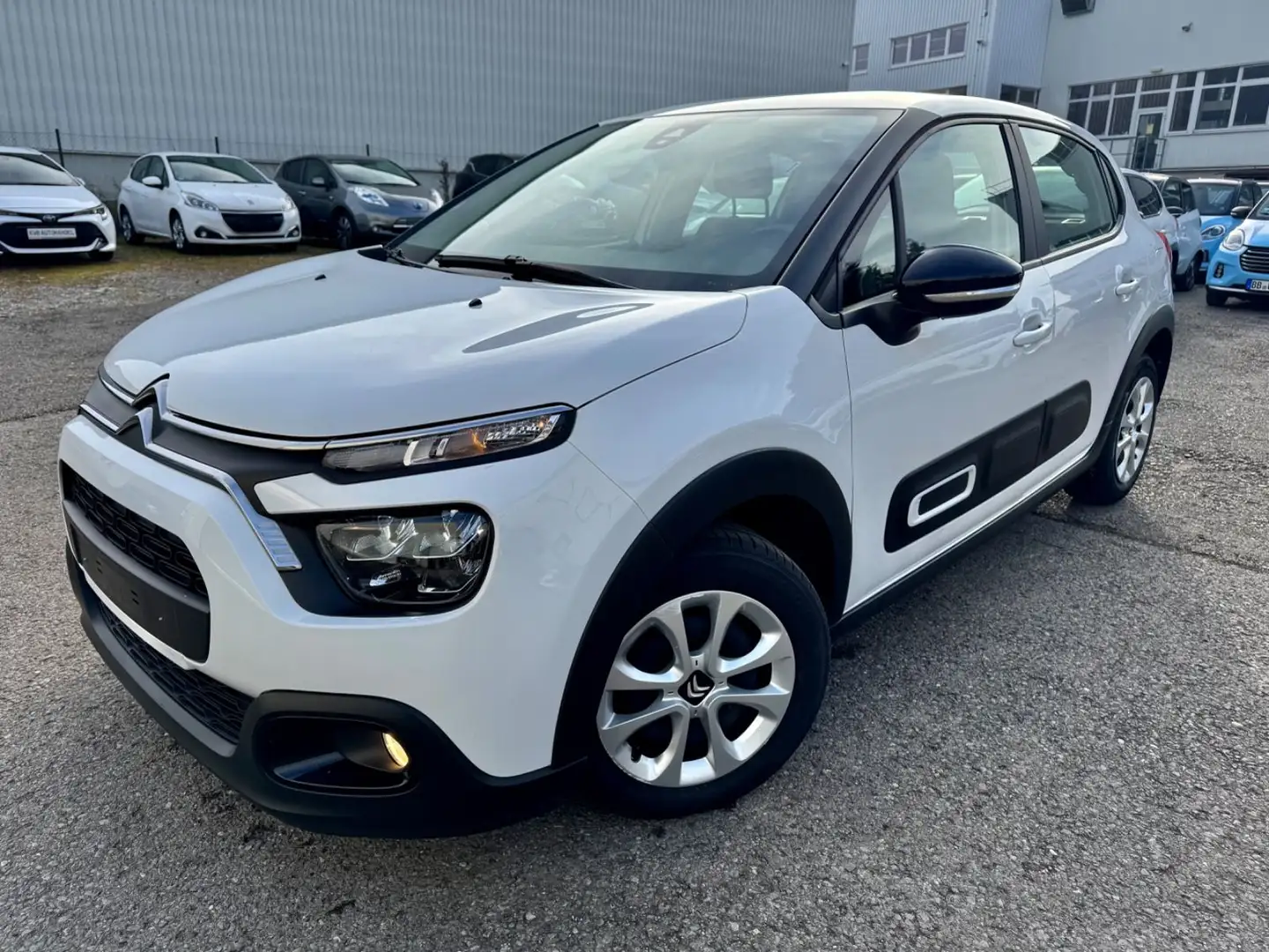 Citroen C3 PureTech 83 Stop&Start Led Navi Klimaauto Blanc - 1