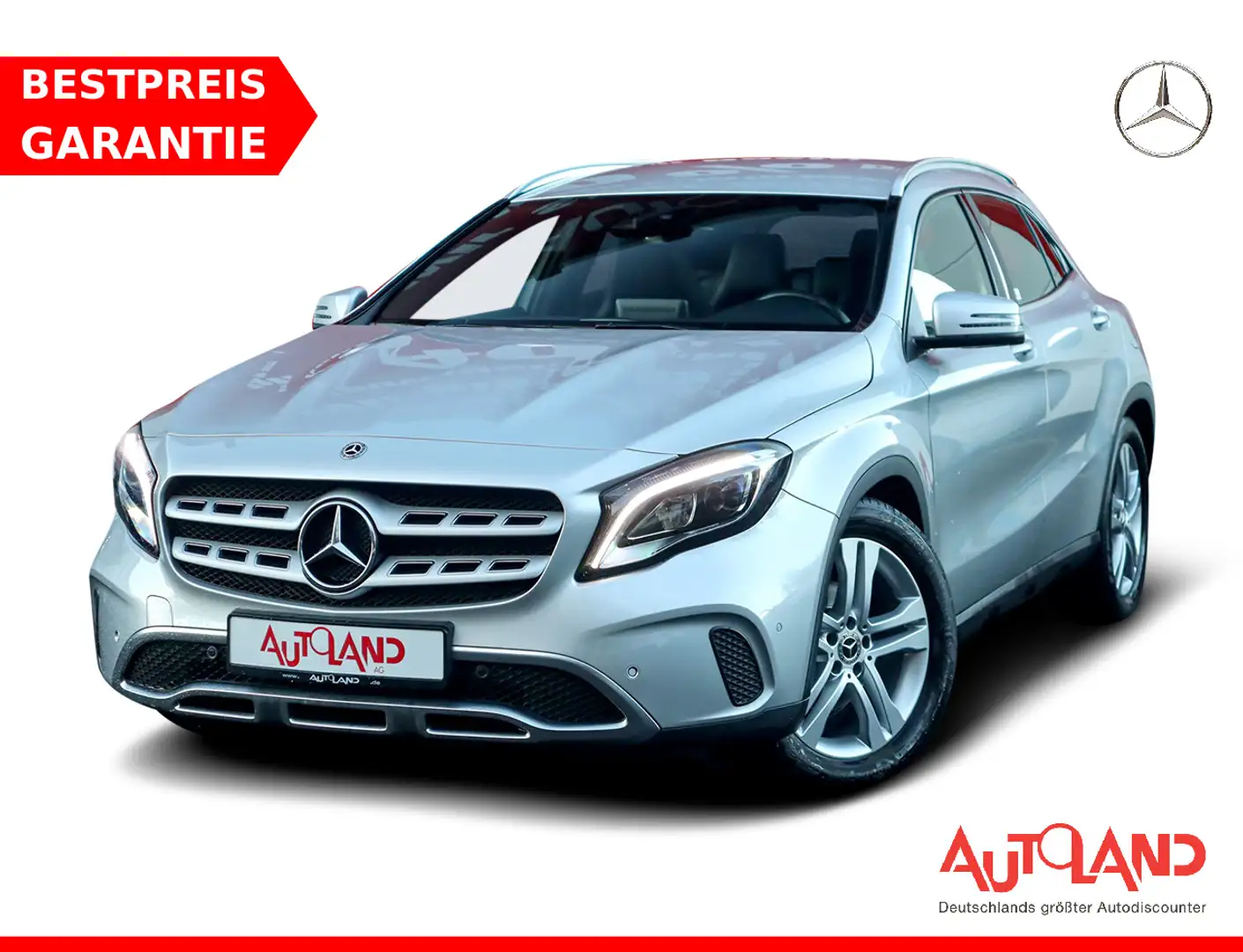 Mercedes-Benz GLA 200 Urban LED Navi Kamera AHK PDC Teilleder Argintiu - 1