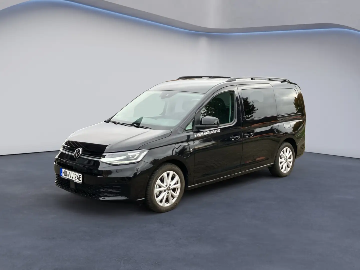 Volkswagen Caddy MAXI LIFE TSI DSG eHYBRID APP+2x SCHIEBE Schwarz - 1