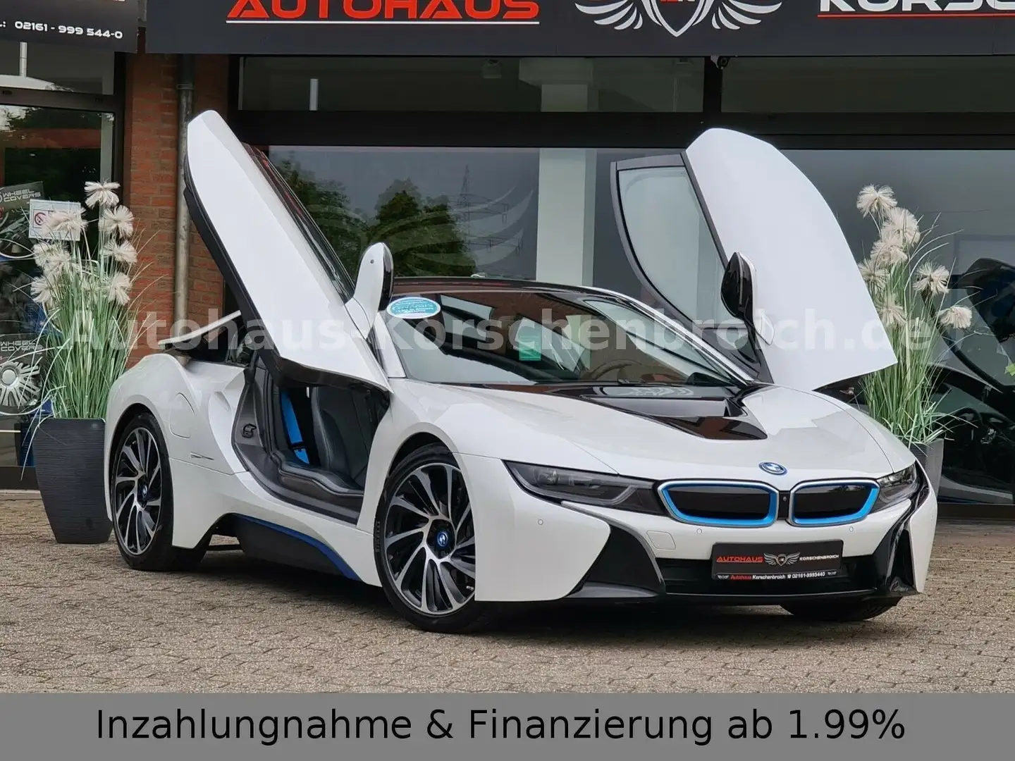 BMW i8 Coupe Impulse*362PS*Perl-Weis*Absolut Voll* Wit - 1