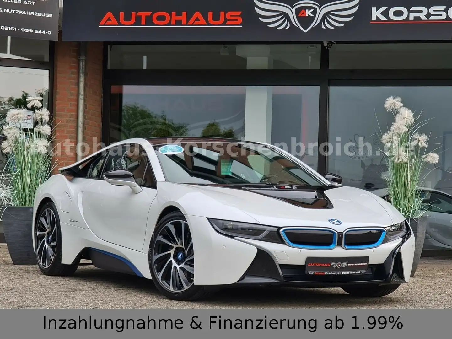 BMW i8 Coupe Impulse*362PS*Perl-Weis*Absolut Voll* Wit - 2