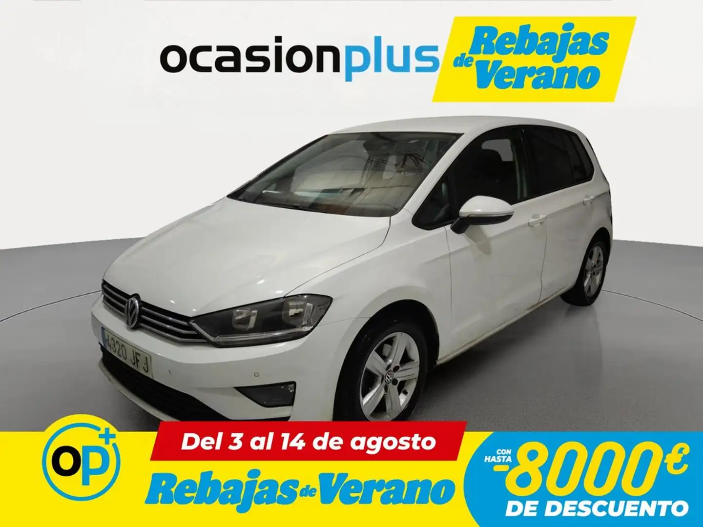 Volkswagen Golf Sportsvan 1.6TDI CR BMT Advance 81kW Blanco - 1