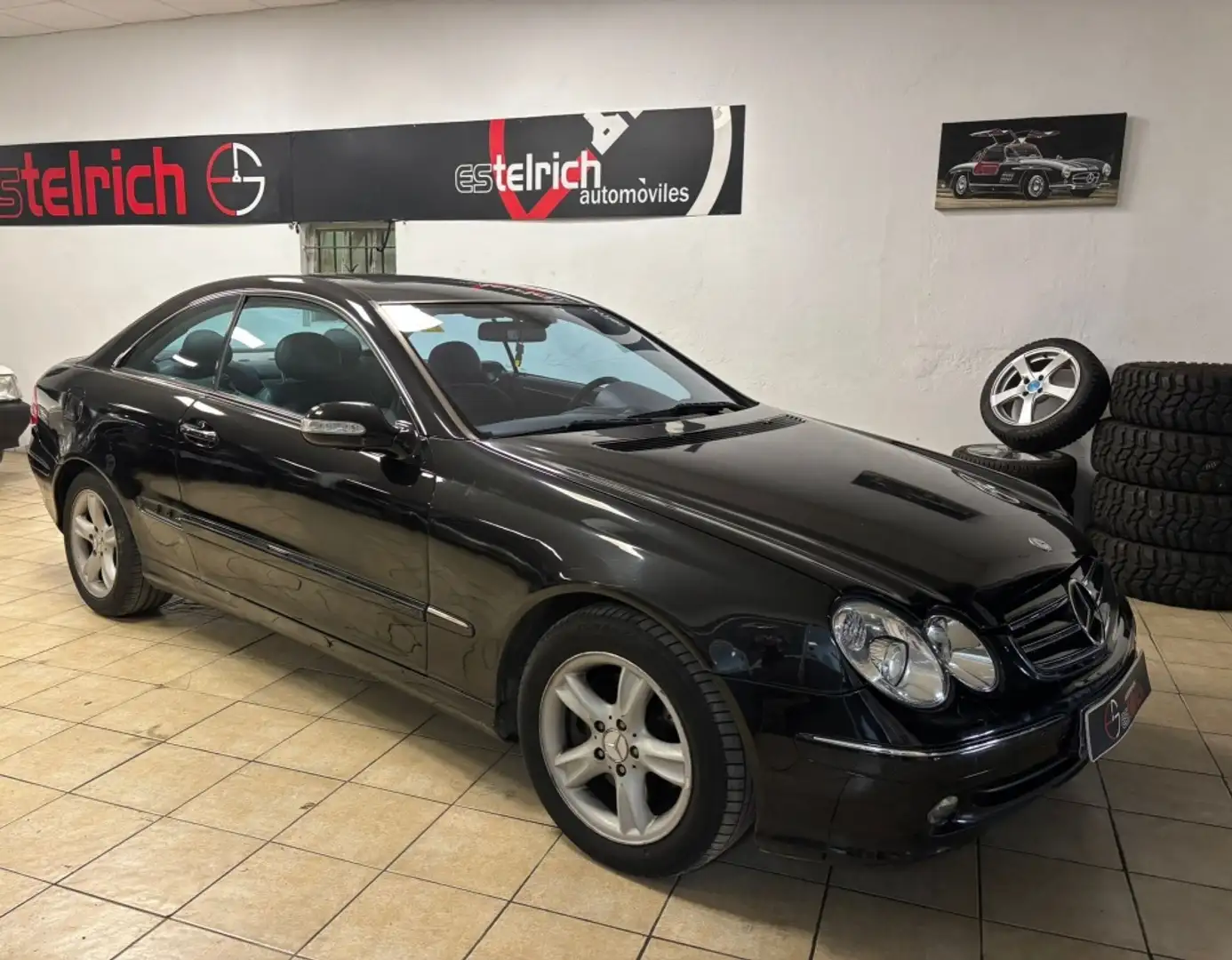 Mercedes-Benz CLK 200 Berlina Manual de 2 Puertas Negro - 1
