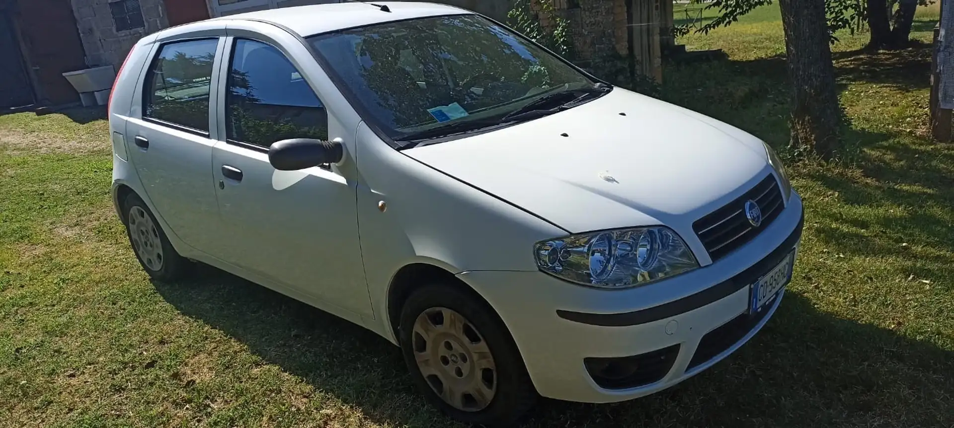 Fiat Punto 5p 1.2 Actual abs Blanc - 1