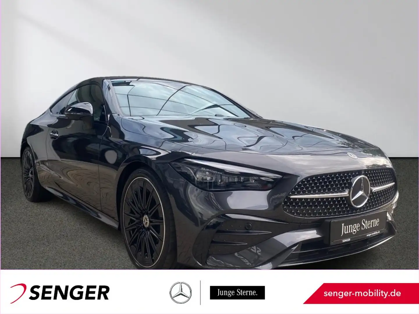 Mercedes-Benz CLE 300 4M AMG Digital-Light Pano Burmester 360° Gris - 1