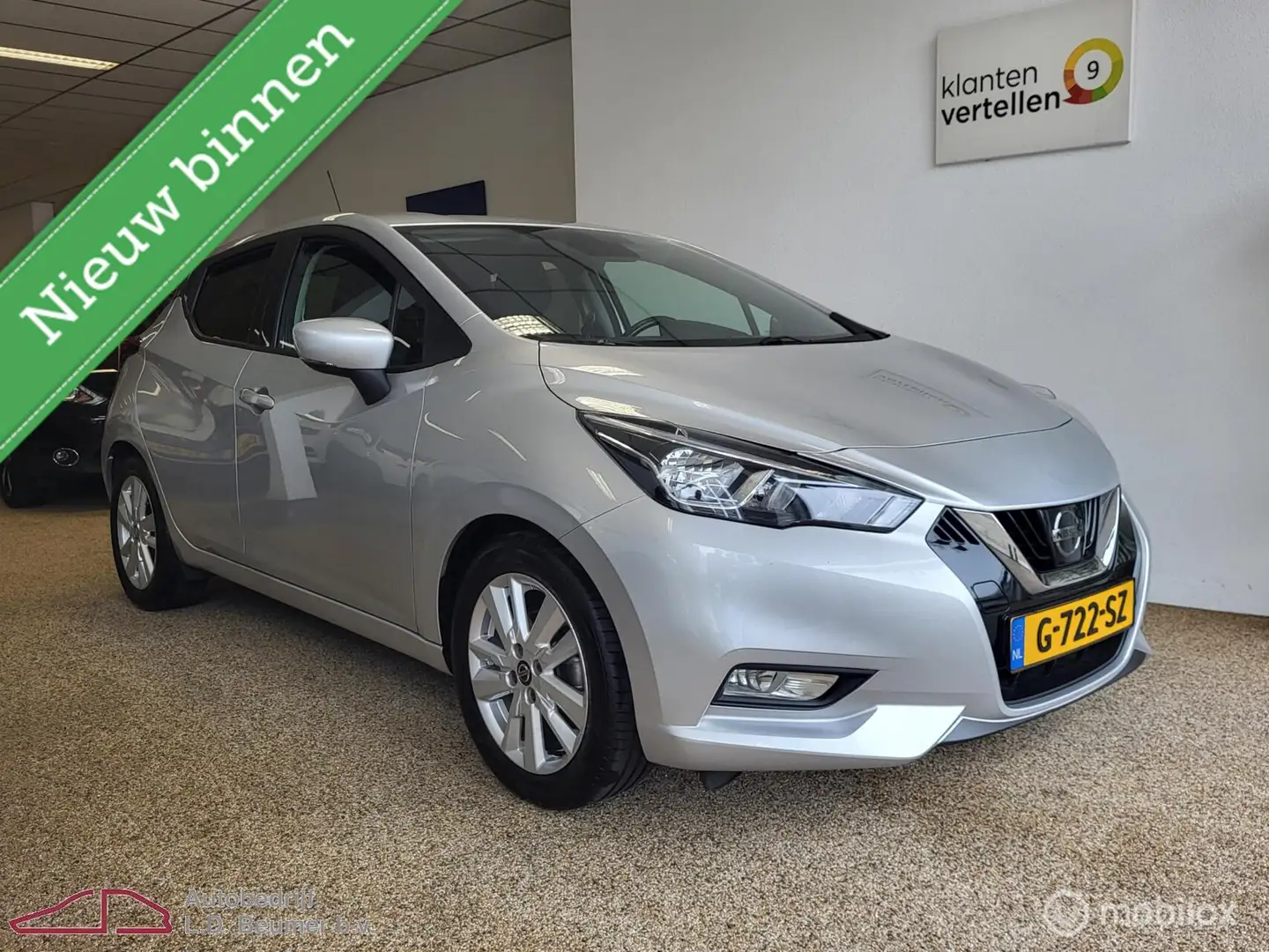 Nissan Micra 1.0 IG-T N-Connecta *NL, NOV.2019, NAVI, CAMERA, I Grau - 2