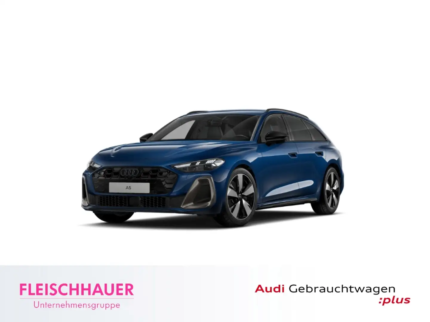 Audi A5 Avant 2,0TFSI edition one S-Line+AHK+Leder+CarPlay Blau - 1