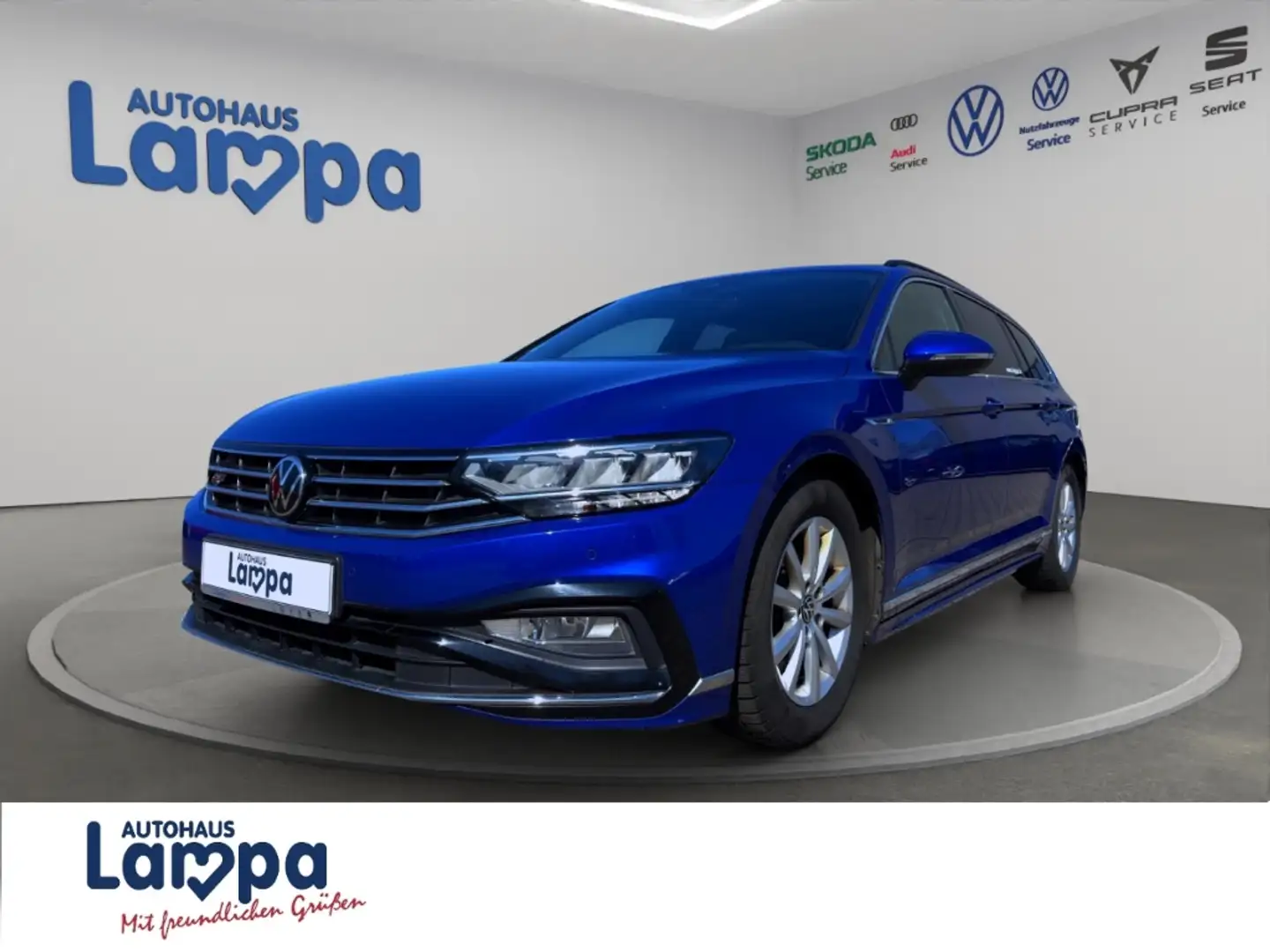 Volkswagen Passat Variant Business 2.0 TDI NAV,SHZ vo+hi,Massage Blau - 1
