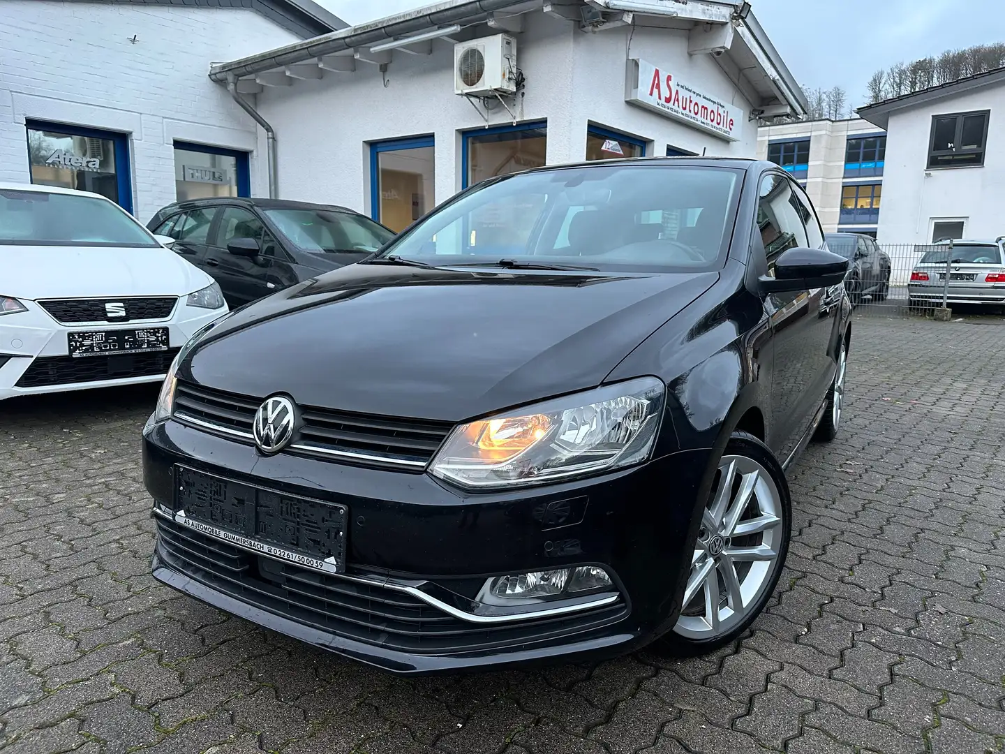 Volkswagen Polo 1.4 TDI Highline BMT/St-St+KLIMATR+PDC+SHZ Schwarz - 1