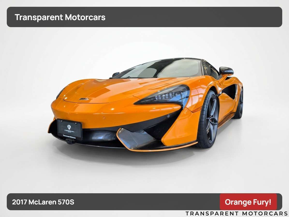 2017 McLaren 570 Clean Carfax/Special Paint/Carbon PKG/Bower Wilkin
