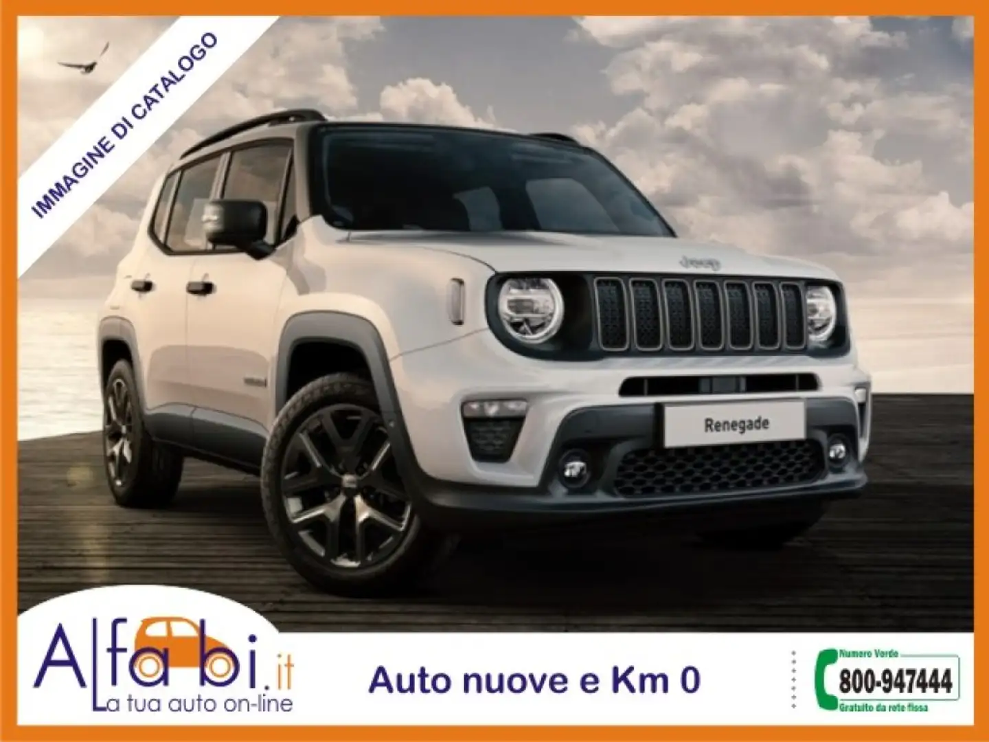 Jeep Renegade 1.5 T4 MHEV 130CV Aut. Summit Bianco - 1