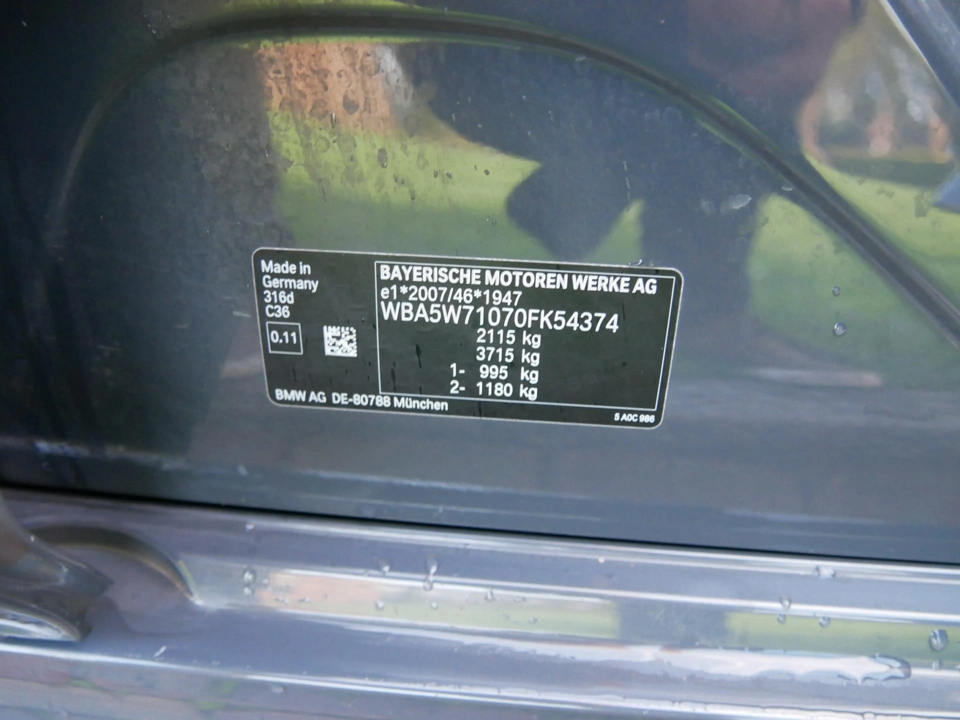 BMW 316 3-serie 316d Executive Edition CLIMA ** 14499 NETT — photo 8