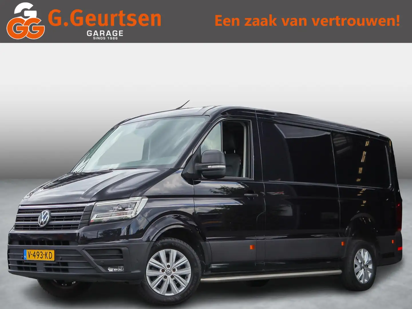 Volkswagen Crafter 30 2.0 TDI L3H3 Highline, DSG, LED Koplampen, Came Zwart - 1