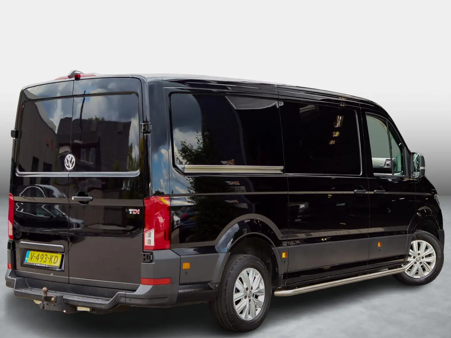 Volkswagen Crafter 30 2.0 TDI L3H3 Highline, DSG, LED Koplampen, Came Zwart - 2