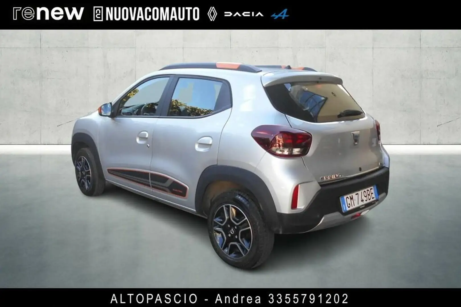 Dacia Spring Comfort Plus Electric 45 Šedá - 2