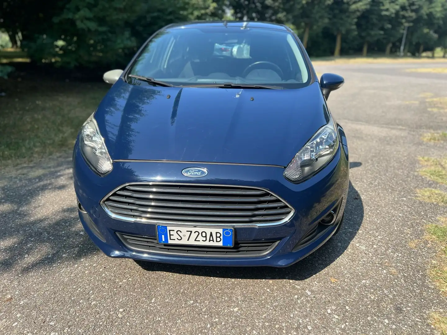 Ford Fiesta VI 5p 1.4 16v Titanium Gpl FL Blu/Azzurro - 2