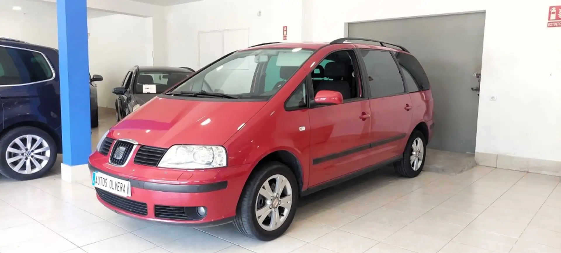 SEAT Alhambra 2.0TDi Sport 140 Paars - 1