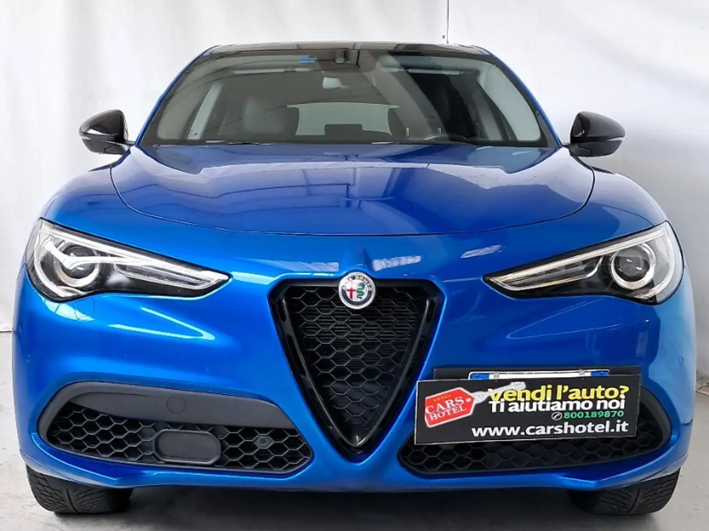 Alfa Romeo Stelvio 2.2 Turbodiesel 210 CV AT8 Q4 Veloce Bleu - 1