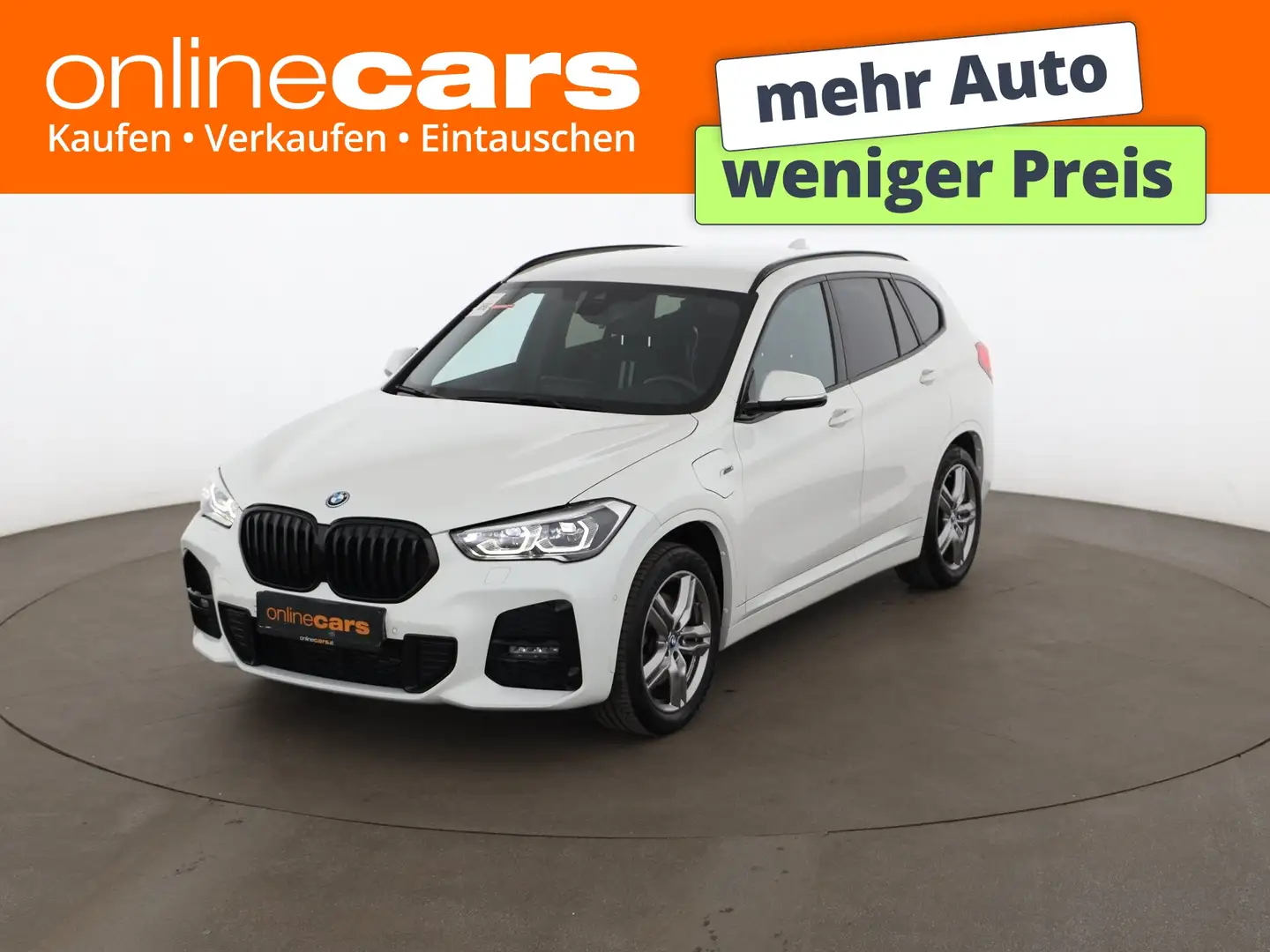 BMW X1 xDrive 25e M-Sport Aut LED HEAD-UP SITZHZG NAV Weiß - 1