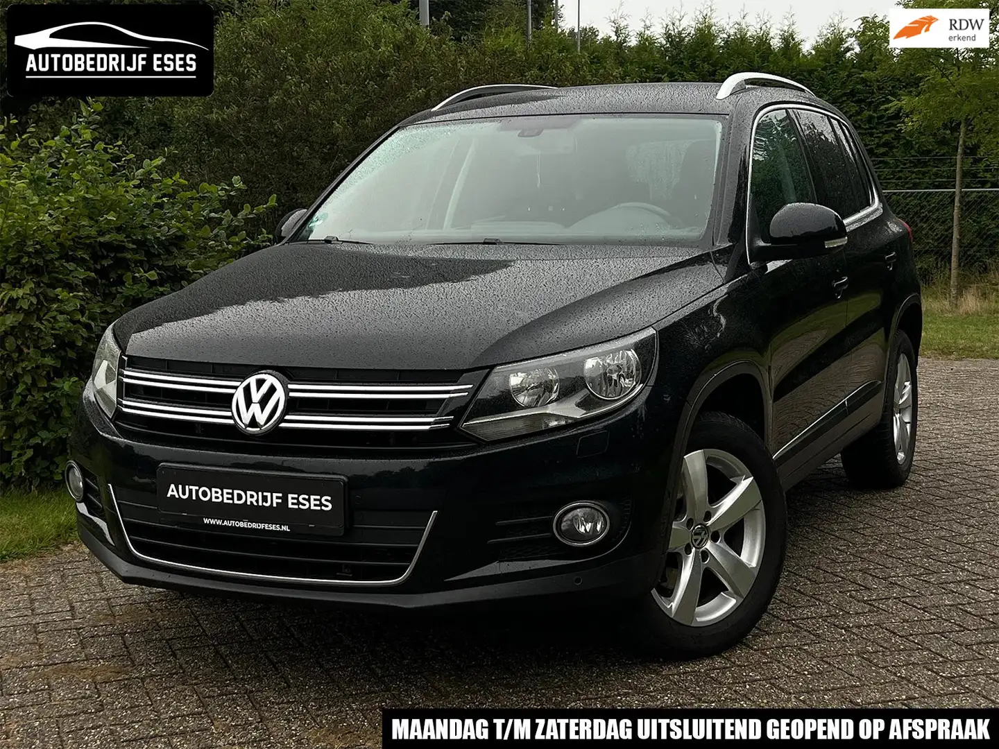 Volkswagen Tiguan 1.4 TSI Sport&Style 4Motion |MF-STUUR|KEYLESS Zwart - 1