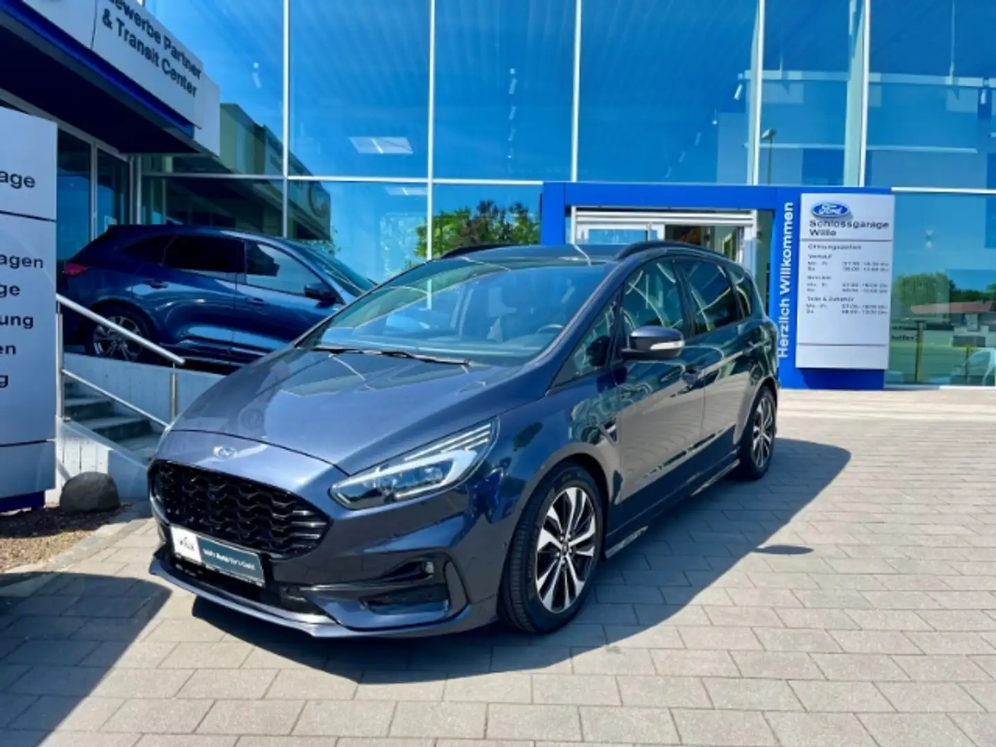 Ford S-Max ST-Line AHK LED ACC Business-Paket 3 Sony Modrá - 2