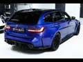 BMW M3 COMPETITION TOURING XDRIVE°M PERF°BUCKET°HK°360 Bleu - thumbnail 7