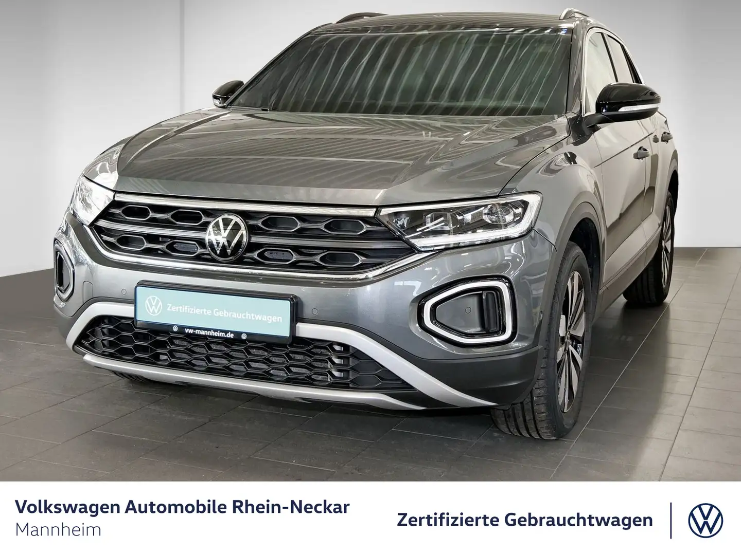 Volkswagen T-Roc 2.0 TDI GOAL DSG Navi AHK Kamera uvm Grau - 2