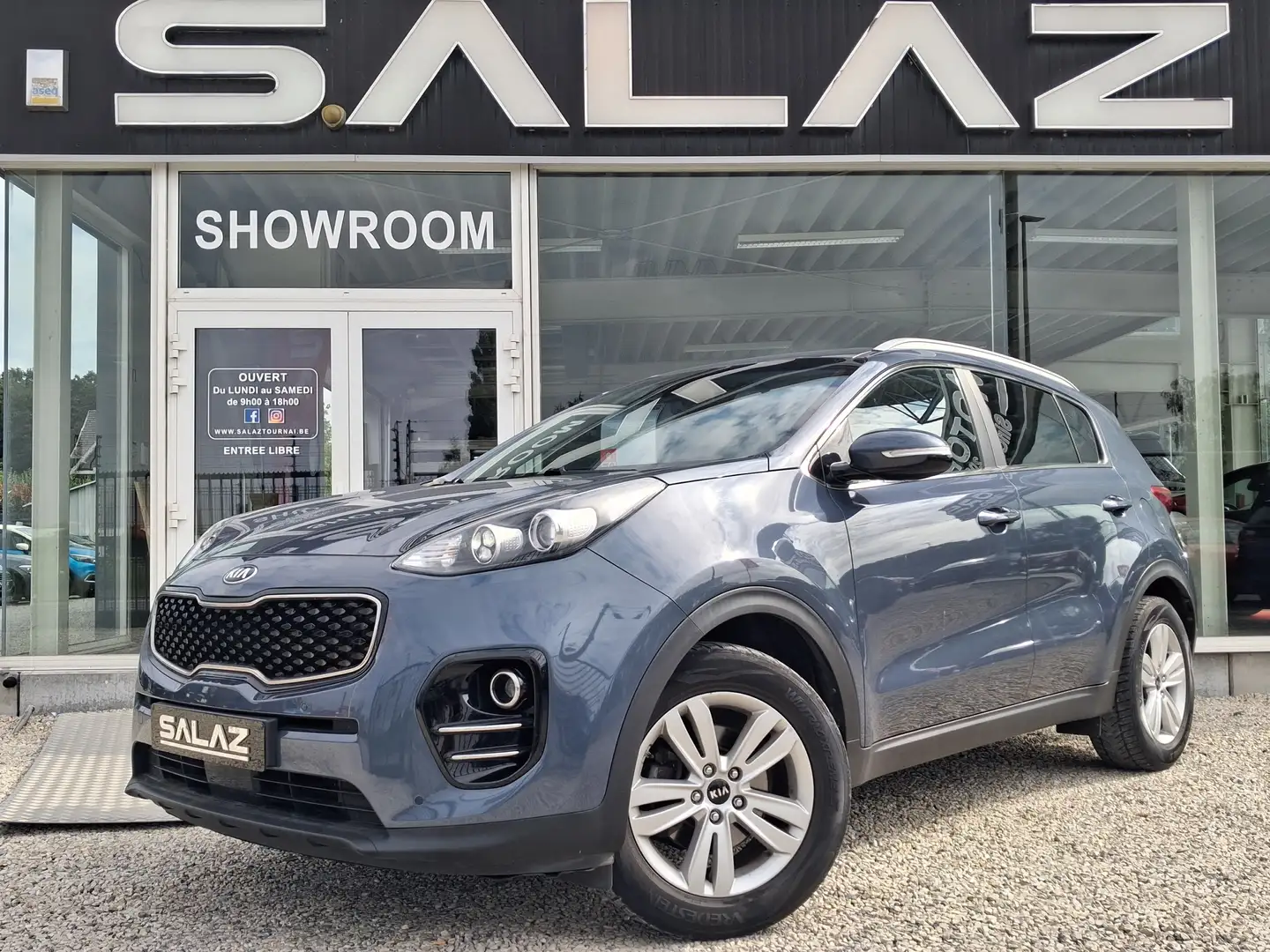 Kia Sportage Sportage 1.6i 2WD Fusion ISG/FULL CARNET/GARANTIE Blauw - 1