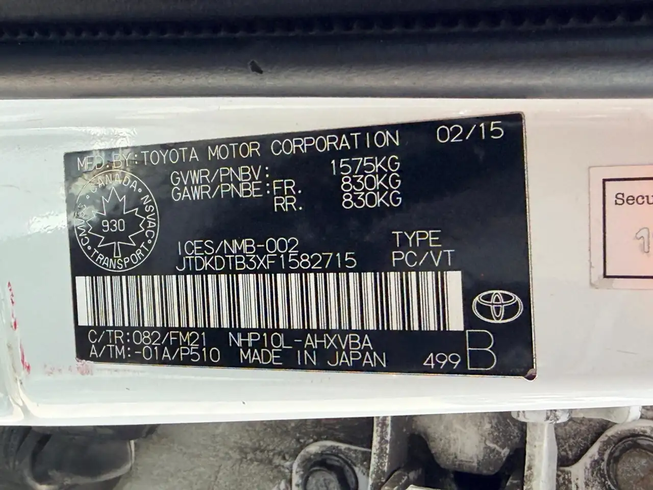 Toyota Prius c photo Toyota Prius c