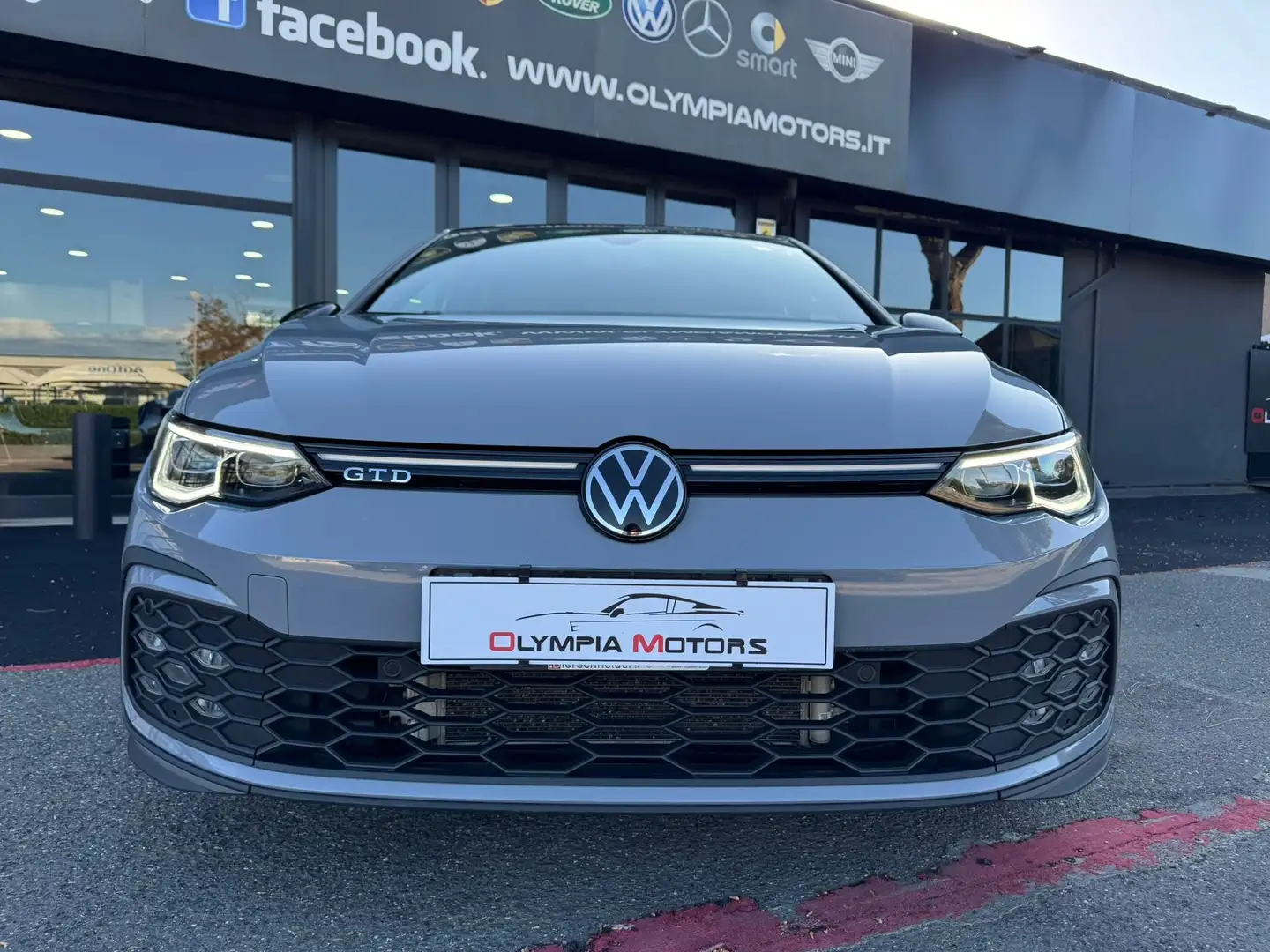 Volkswagen Golf GTD 2.0 TDI DSG NAVI 19 KAMERA H&K MATRIX TETTO Gris - 2