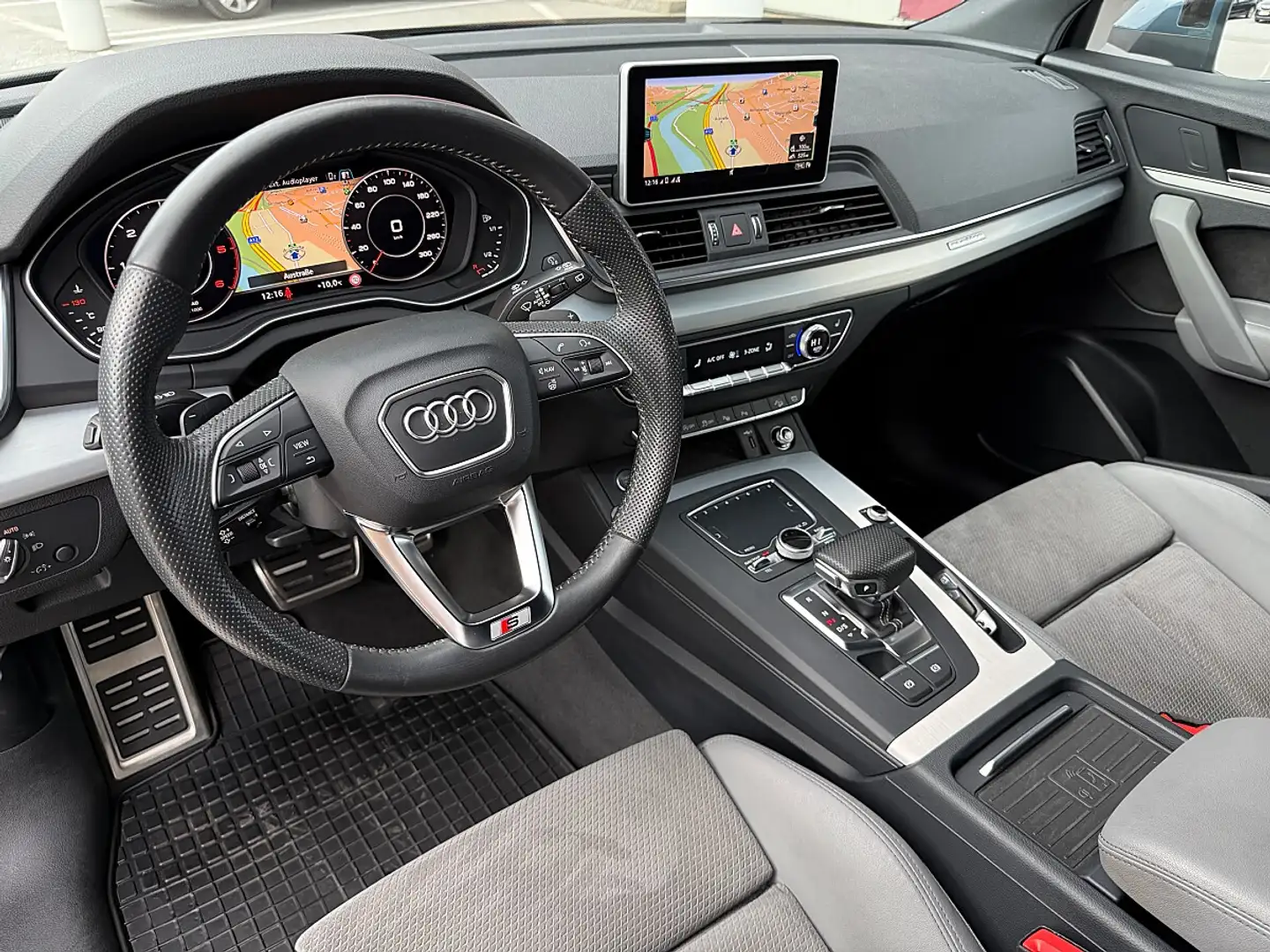 Audi Q5 3,0 TDI quattro sport Aut. S-Line / 1.Besitz Blau - 2