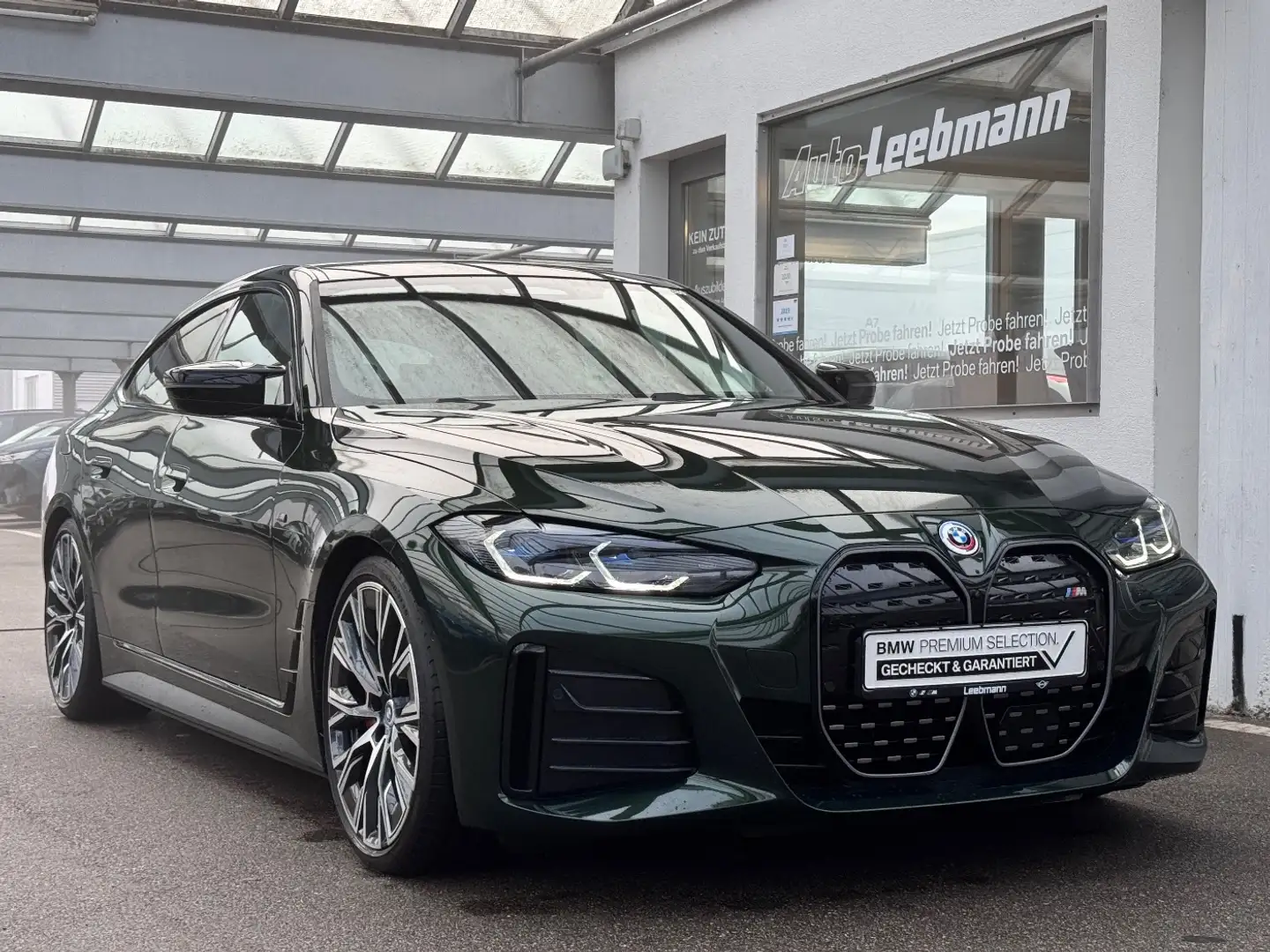BMW i4 M50 M-Pro 20-Zoll/ACC/360/HUD 2 JAHRE GARANTIE Grün - 2