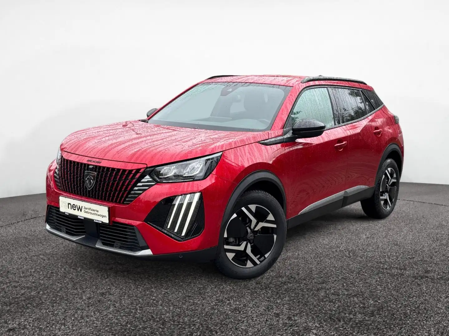 Peugeot 2008 Allure PureTech 130 EAT8 KAMERA SHZ ACC DAB Rouge - 2