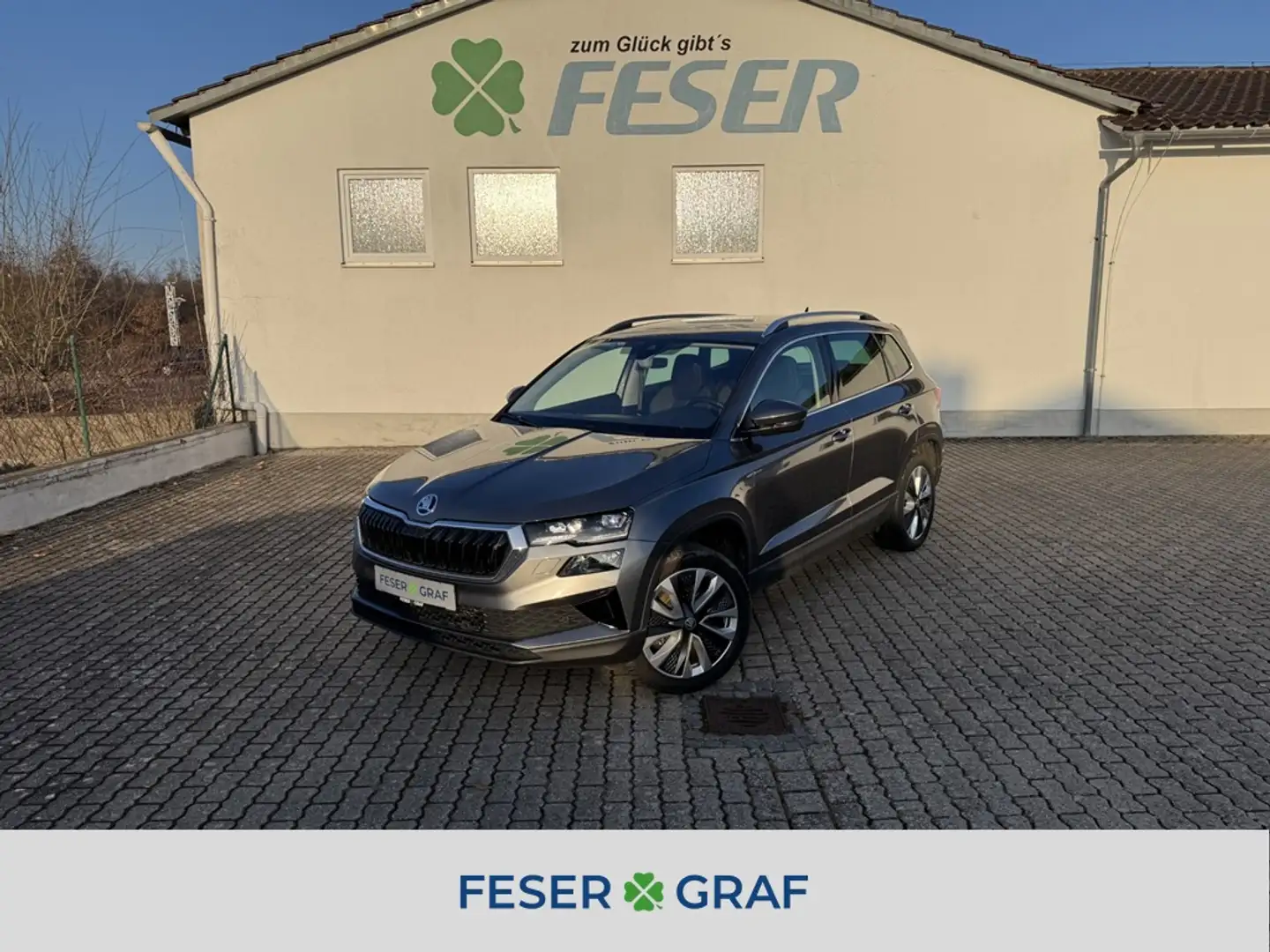 Skoda Karoq Style 2.0 TDI ACC AHK eSITZE MATRIX Grau - 1
