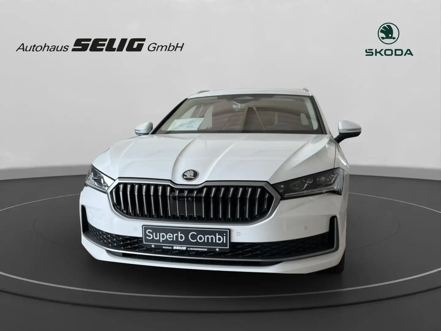 Skoda Superb Combi Selection 2,0 TDI 110 kW 2.0 TDI 11 Weiß - 2