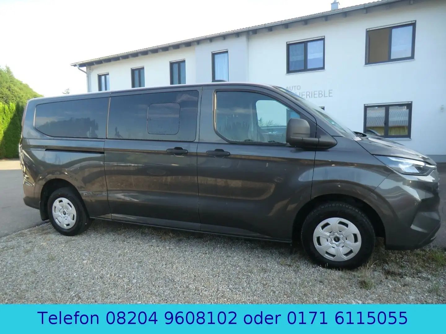 Ford Transit Custom 2,0d L2  8Sitze/AHK/Navi Grijs - 1