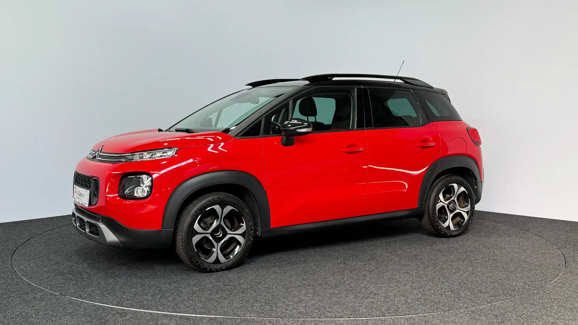 Citroen C3 Aircross 1.2 PureTech Shine ~ Automaat ~ Navi ~ TopDeal ~ Rosso - 1