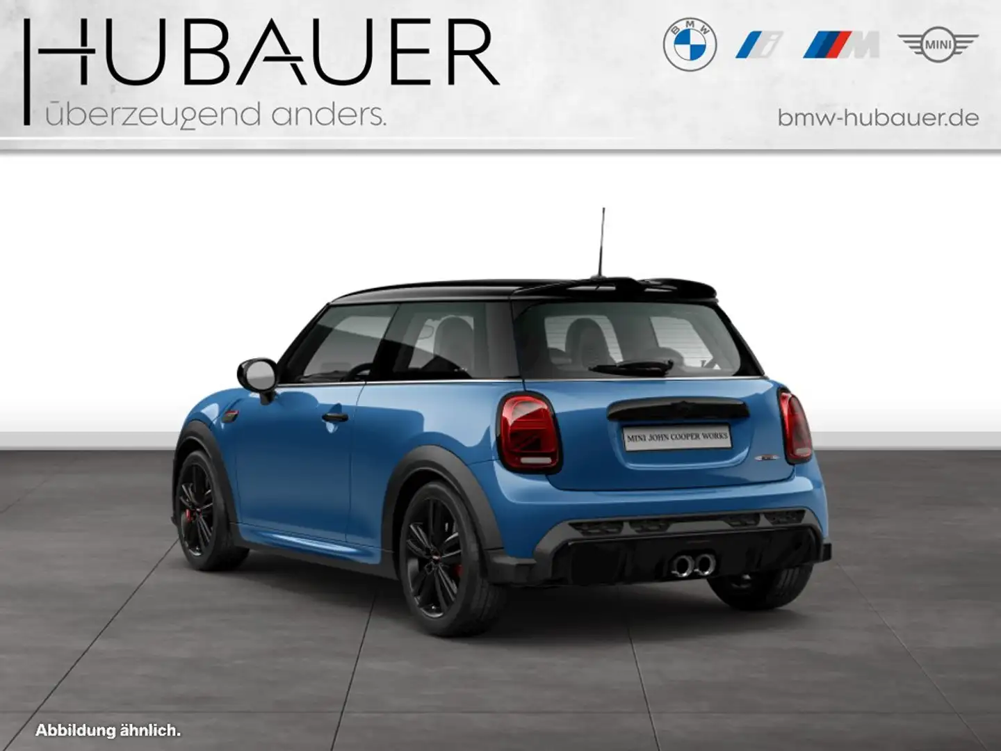 MINI John Cooper Works 3-Türer [Navi, HK Sound, RFK] Bleu - 2
