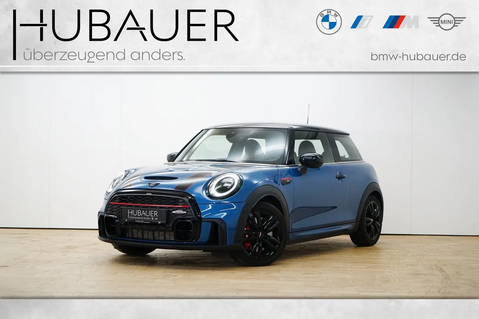 MINI John Cooper Works 3-Türer [Navi, HK Sound, RFK] Blau - 1