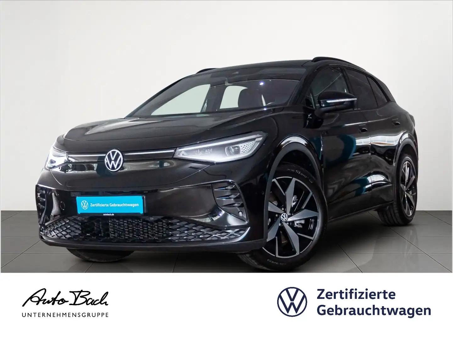 Volkswagen ID.4 GTX, AHK, Navi, LED-Matrix, Rückfahrkamera, Schwarz - 1
