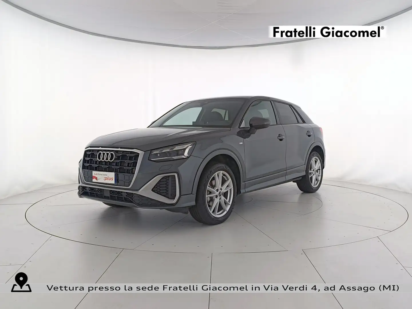 Audi Q2 30 2.0 tdi s line edition s-tronic Grigio - 1